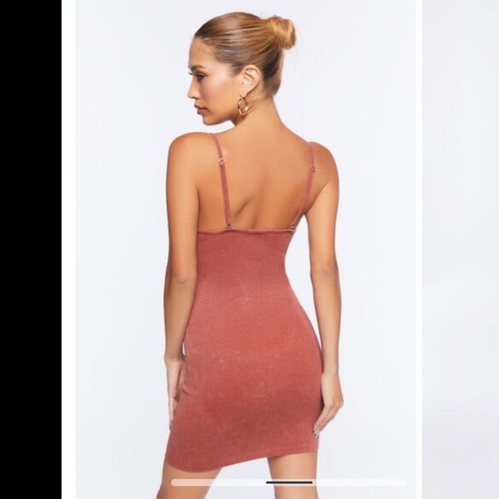 ☀️Seamless Ribbed Cami Mini Dress ☀️ - Picture 3 of 8
